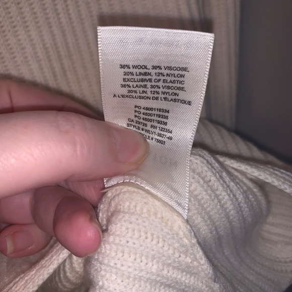 Aritzia Babaton Chalmers Ribbed Knit Sweater S - Picture 3 of 11